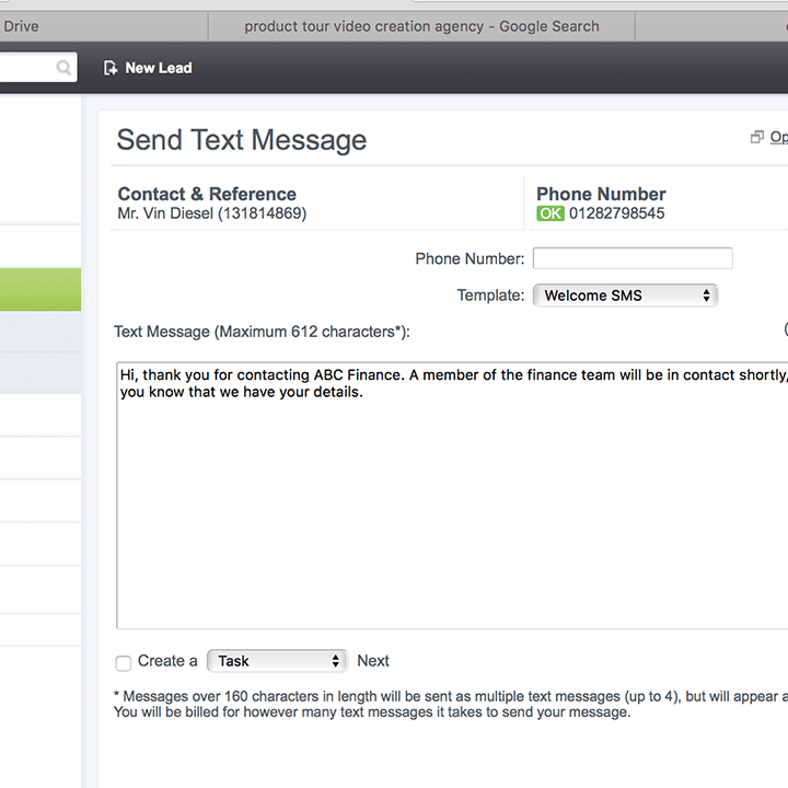 screen shot